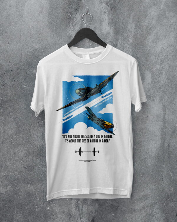 Majica-Spitfire-vs-Bf-109-Dogfight